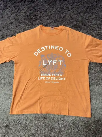 LYFT 오렌지 티셔츠 XL
