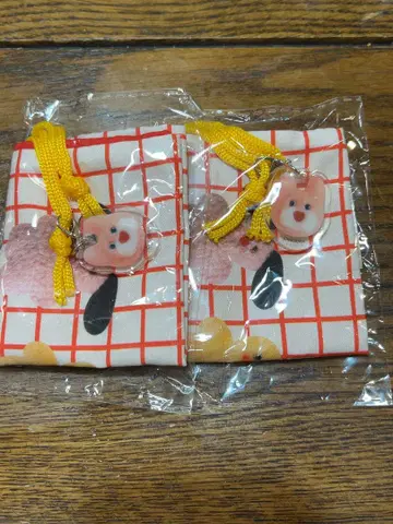 미개봉 새상품 mojojojo 아크릴 참 포함 복조리 레드