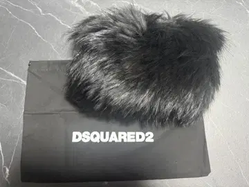 DSQUARED2 인조 모피 클러치백/숄더백