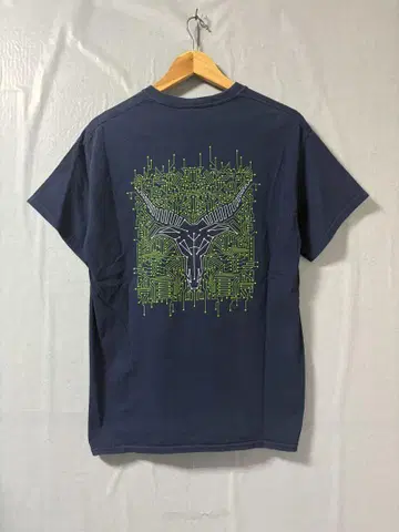 THRASHER logo & cyber goat demon 티셔츠
