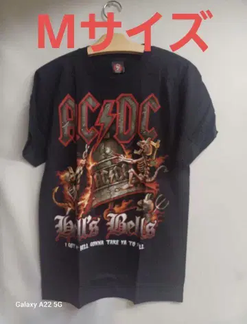 밴딩 티셔츠 ACDC 에이전시 M 사이즈