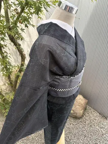 여름 기모노 여름 오지마 블랙 그린 인기 있는 여름 오지마