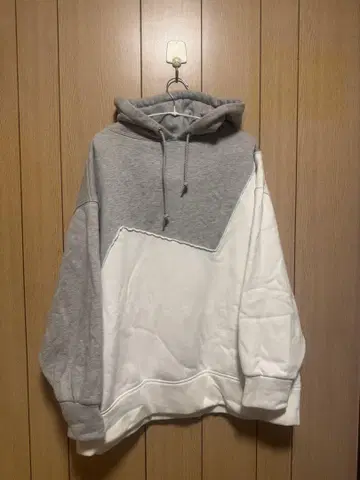 kutir 그레이/화이트 후드티 구제 의류