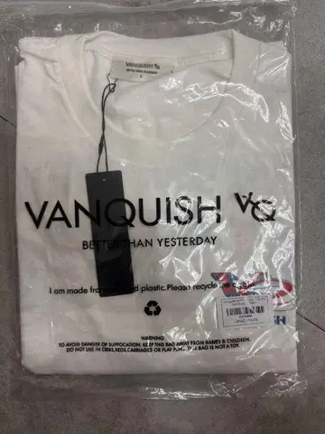 VANQUISH VO 티셔츠 화이트 L