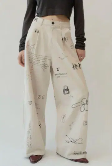 Knuth Marf 타투 팬츠