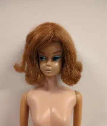 마텔 빈티지 바비 패션 퀸 가발 의류 덤 포함