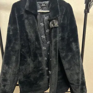m/o 보아 자켓 블랙