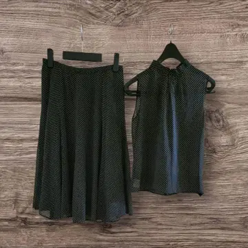 BALLSEY 실크 도트 무늬 셋업