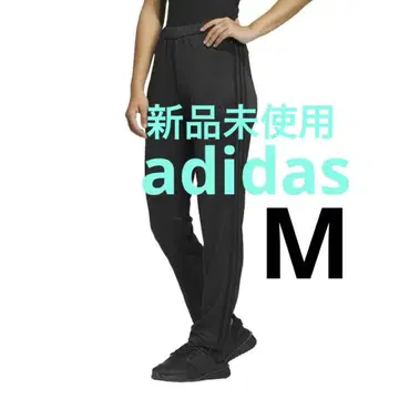 택 포함 새상품 아디다스 바지 여성용 M 사이즈 블랙 adidas