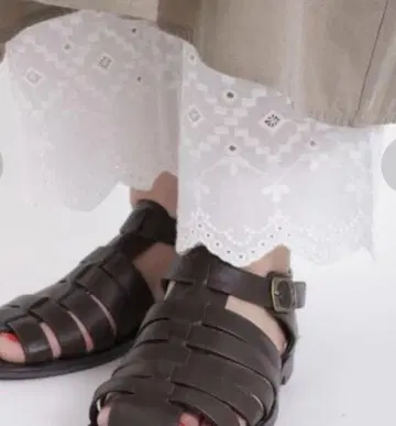 사만사 모스모스 미사용 택 포함 밑단 레이스 컷 속바지 (오프)