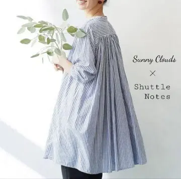 Sunny clouds 써니클라우드 전력을 다한 개더 튜닉 2L 내추럴