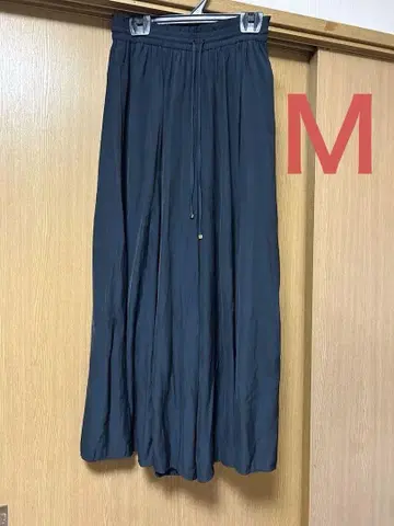 글로벌 워크, 산뜻한 릴랙스 플레어 와이드 팬츠 네이비