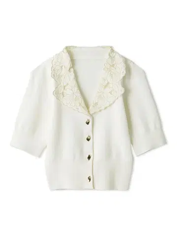 SNIDEL 25 ss Sustainable 자수 풀오버