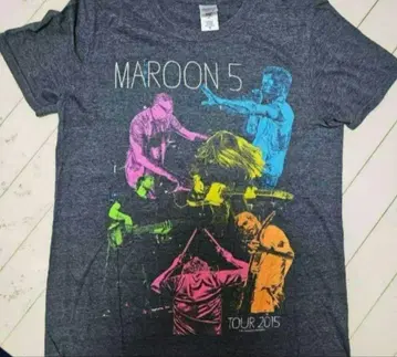 Maroon 5 TOUR 2015 티셔츠 M 사이즈 마룬 5