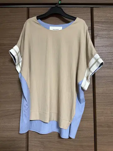 스텔라 쉬폰 바이컬러 티셔츠