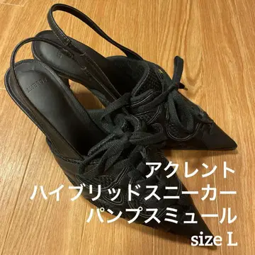 아크렌트 ACLENT 하이브리드 스니커즈 펌프스 뮬 샌들 블랙