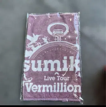 sumik Live Tour Vermillion 타월