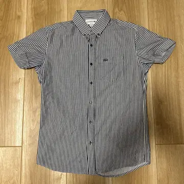 LACOSTE 반팔 셔츠 스트라이프