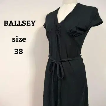 [ BALLSEY ] 보르지 원피스 롱 원피스 심플 블랙