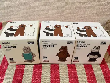 보쿠라 베어 베어즈 We Bare Bears 블록 3개 세트
