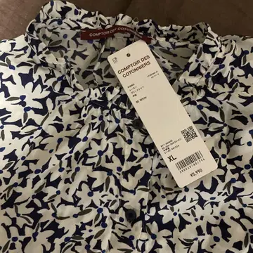 COMPTOIR DES COTONNIERS 반팔 셔츠 XL 꽃무늬