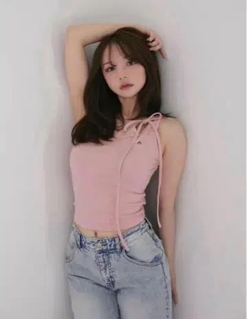 ANDMARY Ellie ribbon tops 앤드 마리
