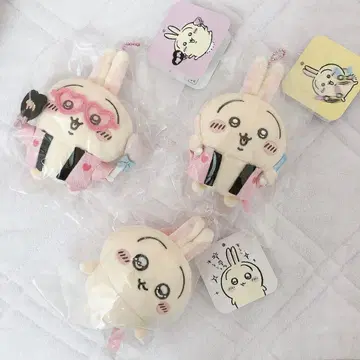 치이카와 토끼 마스코트 깔끔한 눈의 토끼 덕질 토끼 마스코트 3종