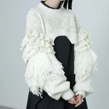 mici 니트 프린지