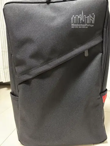 Manhattan Portage 블랙 백팩