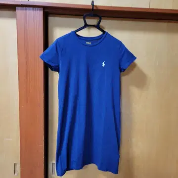 폴로 랄프 로렌 네이비 반팔 원피스 M