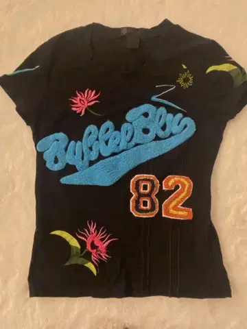 Bubble Blue 반팔 티셔츠 82