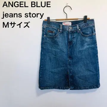 데님 스커트 [ ANGELBLUE 엔젤블루 ] 코튼 M 사이즈