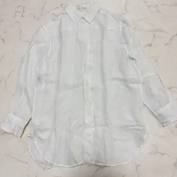 새상품급 23구 LIBECO 린넨 셔츠 화이트 M
