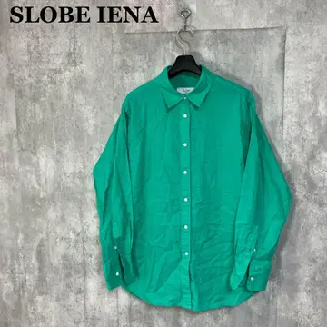 SLOBE IENA 24SS 면 린넨 레귤러 셔츠