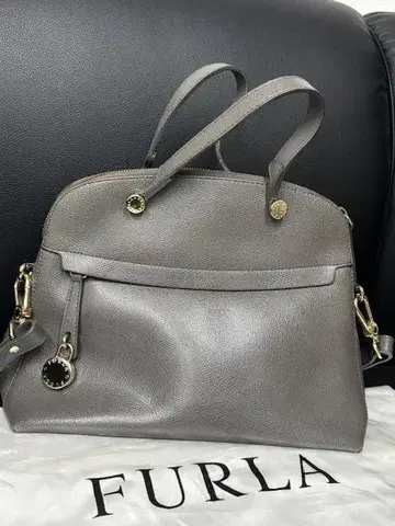 FURLA 훌라 파이퍼 M 핸드백 숄더백 그레이