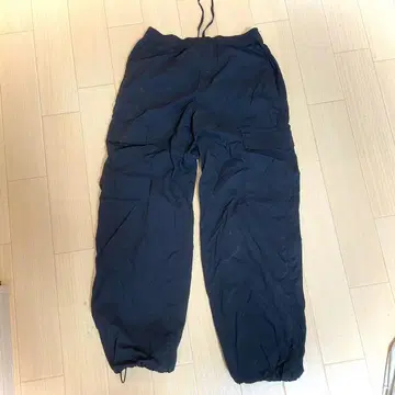 [UNIQLO] 유니클로 블랙 와이드 팬츠 드로우 코드