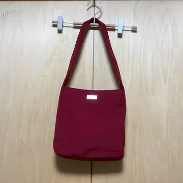 RL 빨간색 나일론 숄더백 RALPH LAUREN