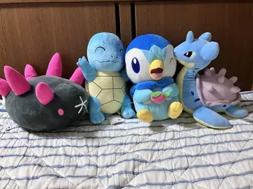 포켓몬 물 타입 봉제 인형 약 40cm 빅 사이즈