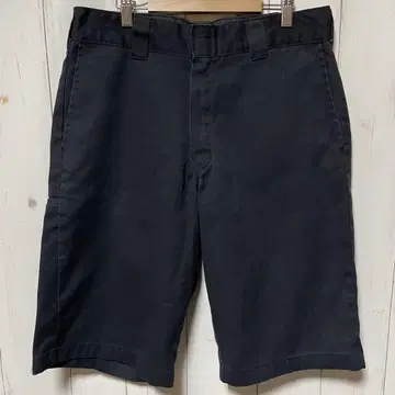 디키즈 디키즈 블랙 검정 자수 로고 숏 하프 팬츠