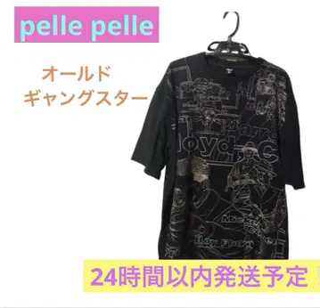 [ 레어 ] pelle pelle 올드 갱스터 티셔츠 HIPHOP