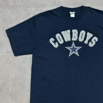 COWBOYS 댈러스 카우보이즈 NFL 티셔츠 구제 의류 네이비 2XL
