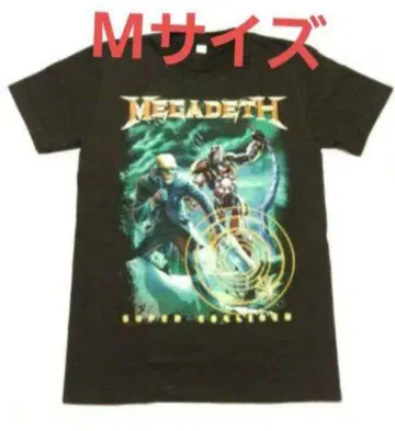 밴딩 티셔츠 MEGADETH 메가데스 M 사이즈
