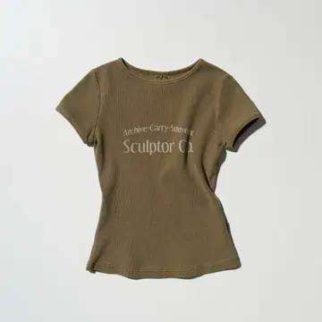 스컬프터 아카이브 피그먼트 베이비 티 브라운 S