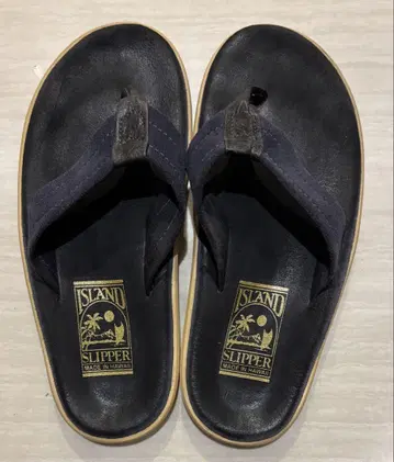 ISLAND SLIPPER 아일랜드 슬리퍼 샌들 네이비
