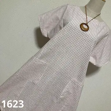 유카타 리메이크 1623 유카타 옷감  느긋한 튜닉 원피스