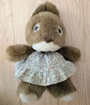 쇼와 레트로 빈티지 토끼 봉제 인형