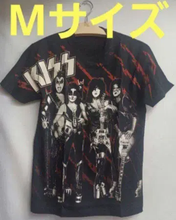 밴딩 티셔츠 KISS 키스 M 사이즈