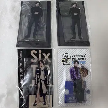 SixTONES 마츠무라 호쿠토 아크릴 스탠드 4개 세트