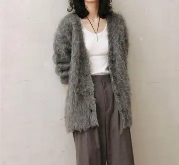 샤기 가디건 [온라인 스토어 한정 상품]
