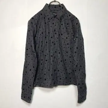 BEAMS BOY 빔즈 보이 [ boy ] 도트 무늬 여성용 도톰 셔츠